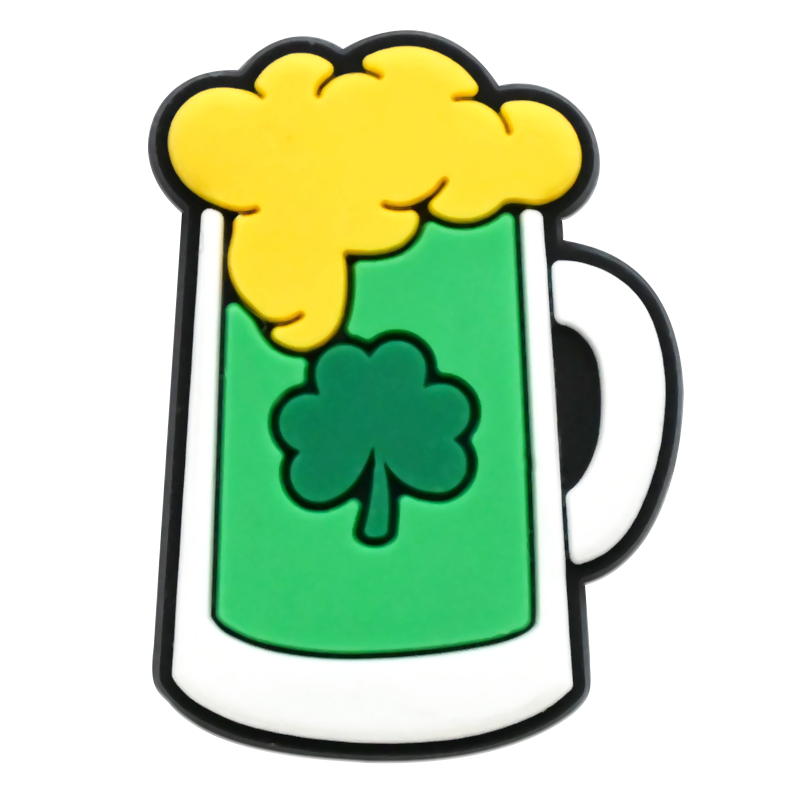 XH24062-22 圣帕特里克节 四叶草 啤酒杯 Saint Patrick's Day